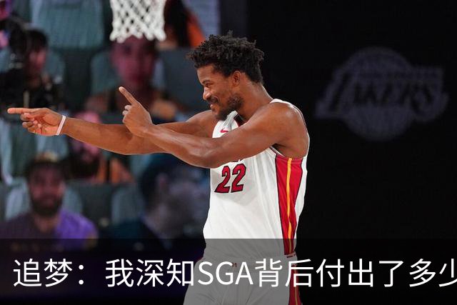追梦：我深知SGA背后付出了多少 因我亲眼见证了库里14年来的努力